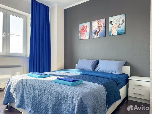

1-к. квартира, 40 м², 2 кровати