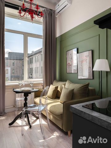 

Квартира-студия, 22 м², 1 кровать