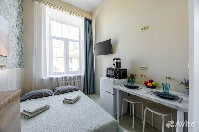 

Квартира-студия, 12 м², 1 кровать