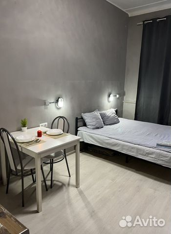 

Квартира-студия, 25 м², 2 кровати