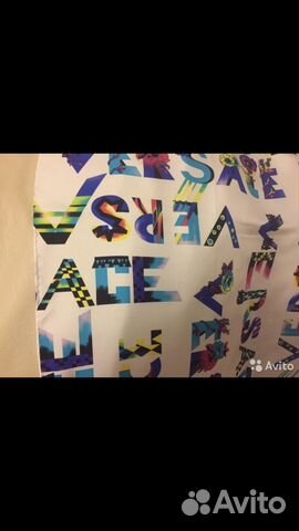 Платок Versace шёлк палантин шарф