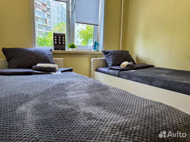 

Квартира-студия, 17 м², 2 кровати