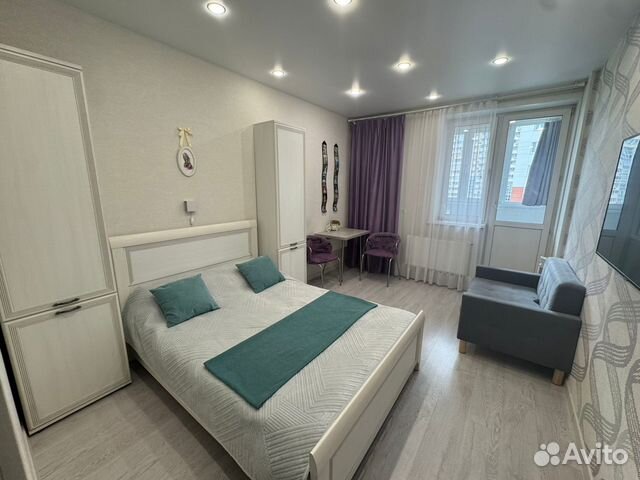 

Квартира-студия, 20,6 м², 2 кровати