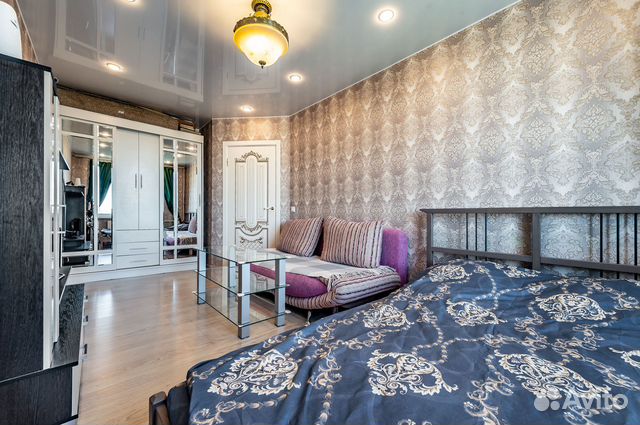 

1-к. квартира, 38 м², 2 кровати