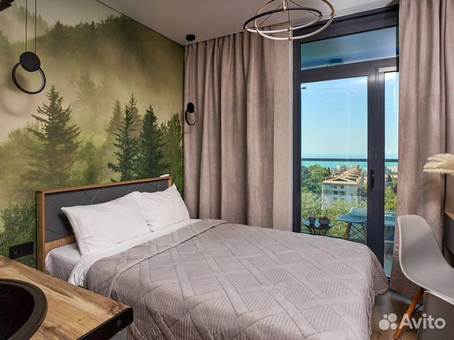 

Квартира-студия, 15 м², 1 кровать