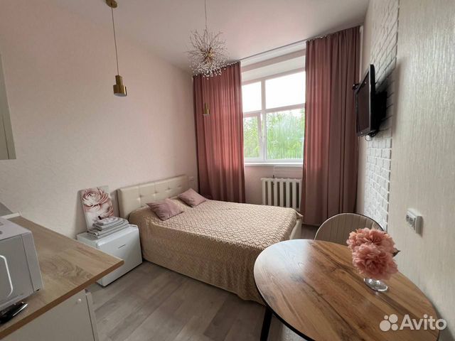 

Квартира-студия, 17 м², 1 кровать