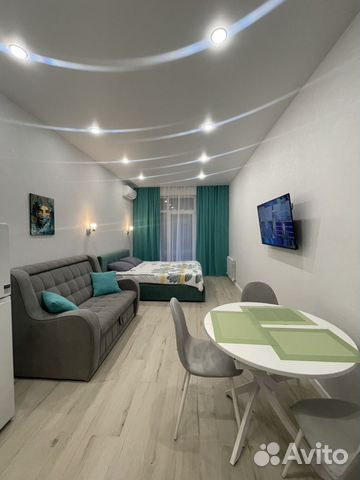 

Квартира-студия, 29,9 м², 2 кровати