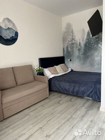 

Квартира-студия, 25 м², 2 кровати