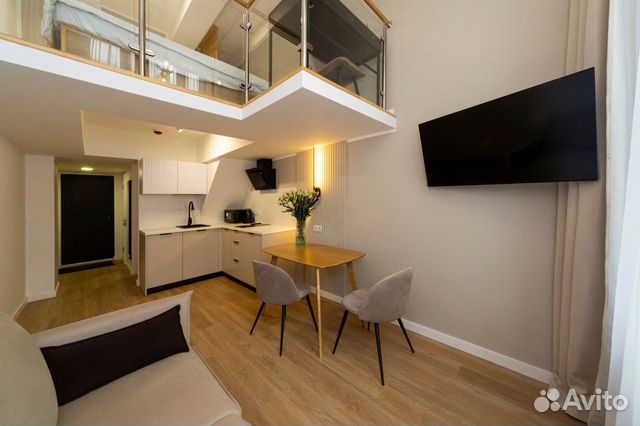 

Квартира-студия, 37 м², 2 кровати