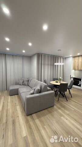 

1-к. квартира, 61 м², 2 кровати