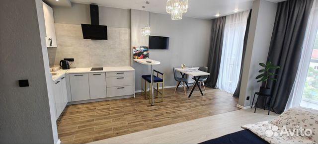 

Квартира-студия, 38 м², 2 кровати