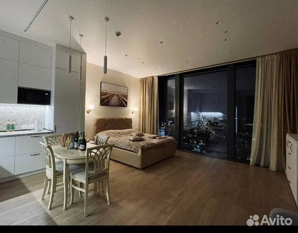 

Квартира-студия, 58,6 м², 1 кровать