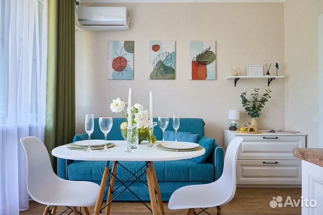 

Квартира-студия, 26 м², 2 кровати