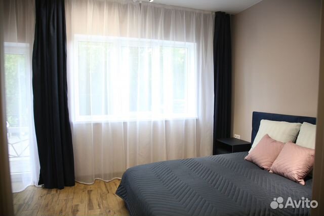 

1-к. квартира, 45 м², 2 кровати