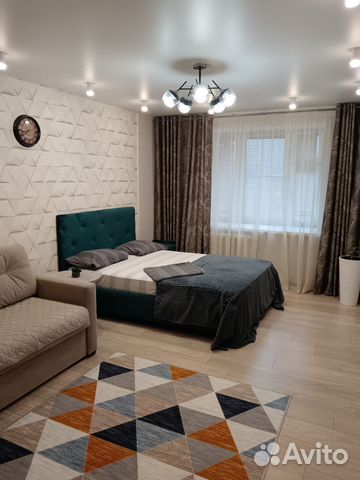 

1-к. квартира, 46 м², 3 кровати