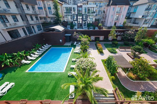 

Квартира-студия, 29 м², 2 кровати