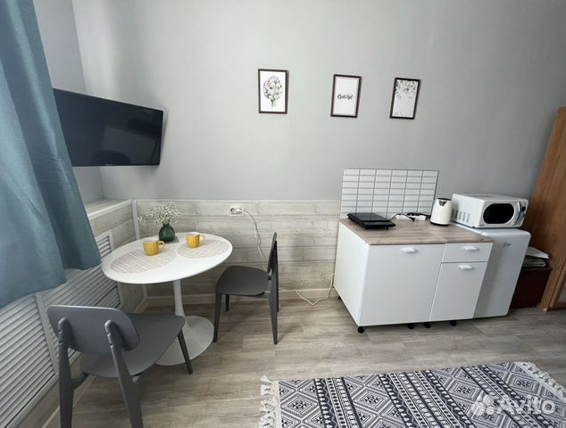 

Квартира-студия, 17 м², 1 кровать