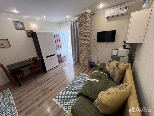 

Квартира-студия, 25 м², 2 кровати