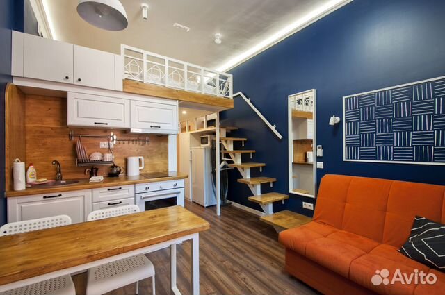 

Квартира-студия, 26 м², 2 кровати