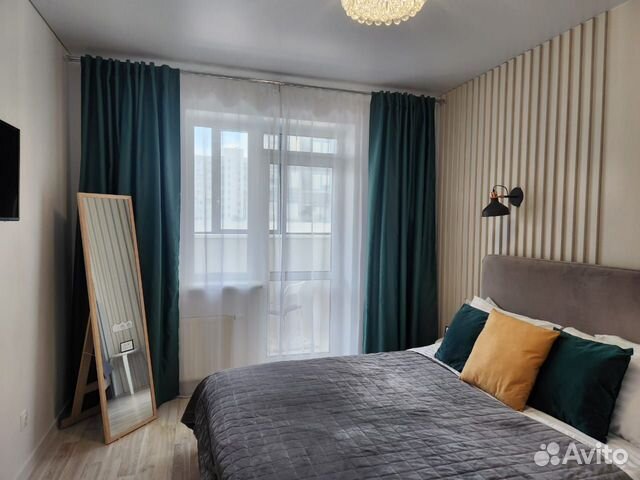 

1-к. квартира, 43 м², 2 кровати