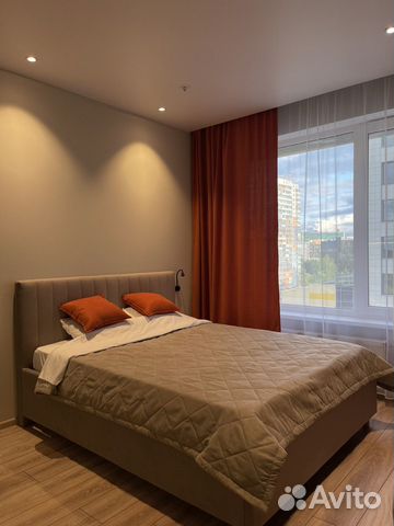 

Квартира-студия, 28 м², 1 кровать