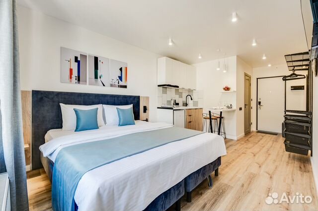 

Квартира-студия в апарт-отеле, 20 м², 1 кровать