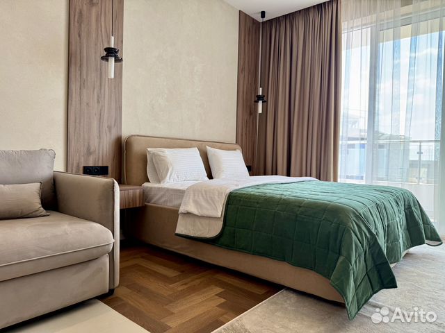 

Квартира-студия, 35 м², 2 кровати