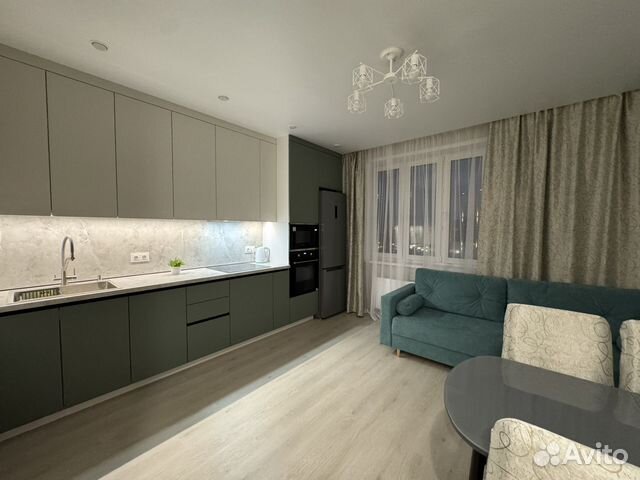 

1-к. квартира, 45 м², 2 кровати