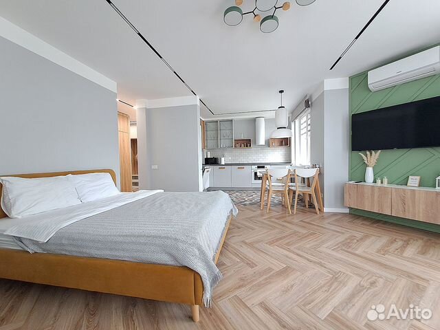

Квартира-студия, 40 м², 2 кровати