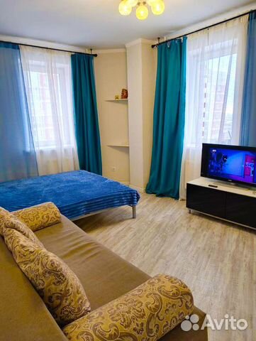 

1-к. квартира, 40 м², 3 кровати