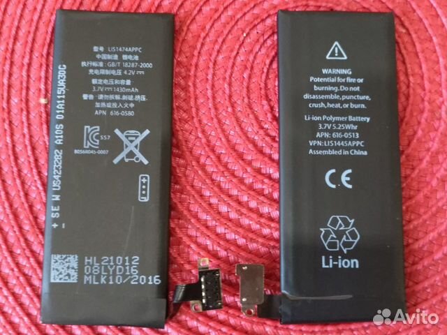 Аккумуляторы для iPhone 4,4s