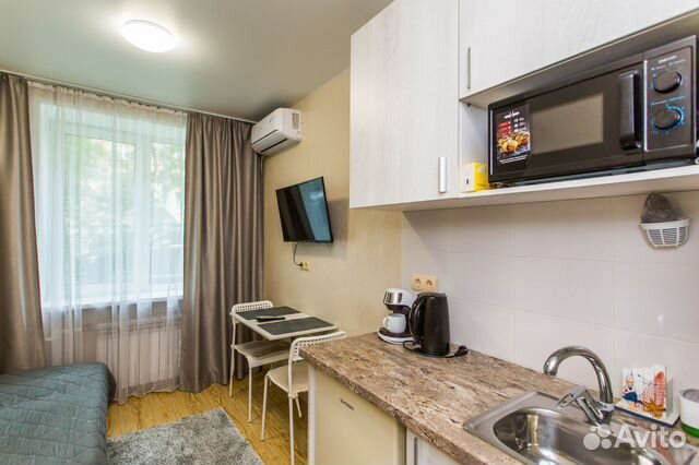 

Квартира-студия, 14 м², 1 кровать