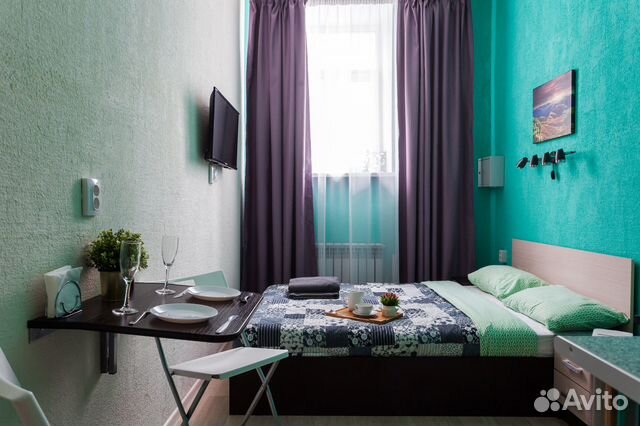 

Квартира-студия, 15 м², 1 кровать