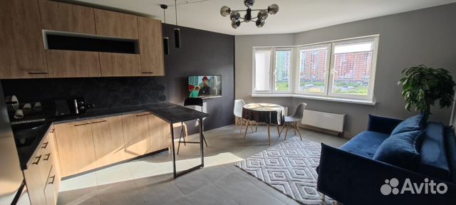 

1-к. квартира, 48 м², 2 кровати
