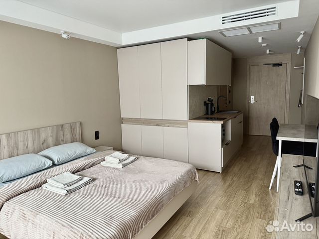 

Квартира-студия, 26 м², 1 кровать