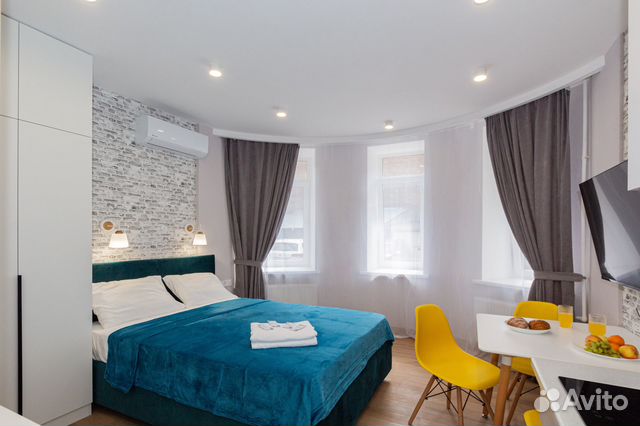 

Квартира-студия, 25 м², 1 кровать