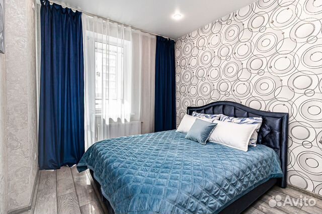 

1-к. квартира, 40 м², 2 кровати