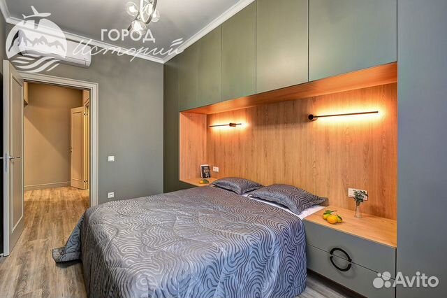 

1-к. квартира, 55 м², 2 кровати