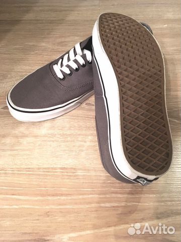 Кеды Vans Authentic Pewter/Black