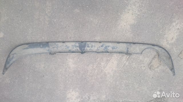 Юбка заднего бампера Mercedes E W212 2009-13