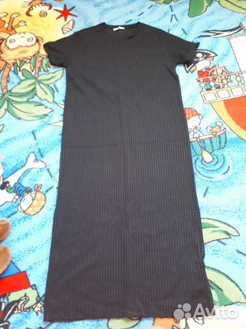 Черное платье Zara б/у Черное платье Zara б/у