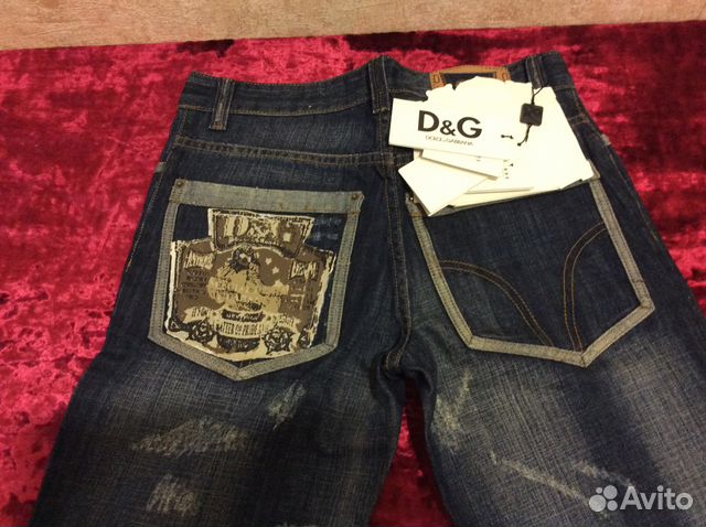 Джинсы новые D&G Италия р.30 Джинсы новые D&G Италия р.30