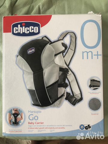 Рюкзак-кенгуру Chicco Go