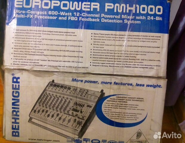 Behringer europower PMX-1000