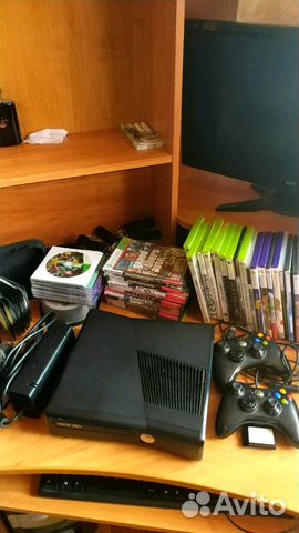 Xbox 360+много дисков