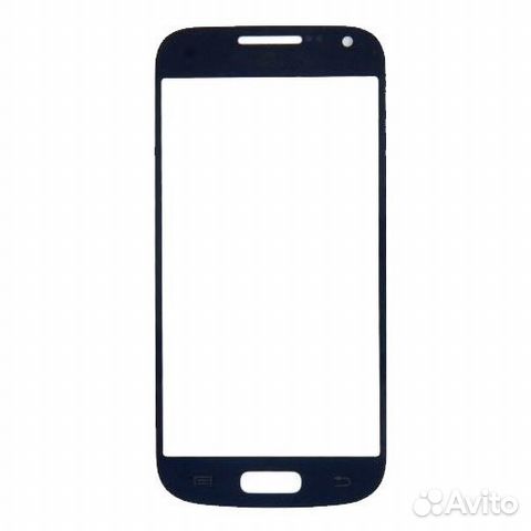 Стекло Samsung Galaxy S4 Mini без тачскрина Черное