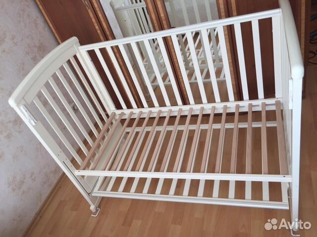Кроватка детская Treppy и матрас Materlux