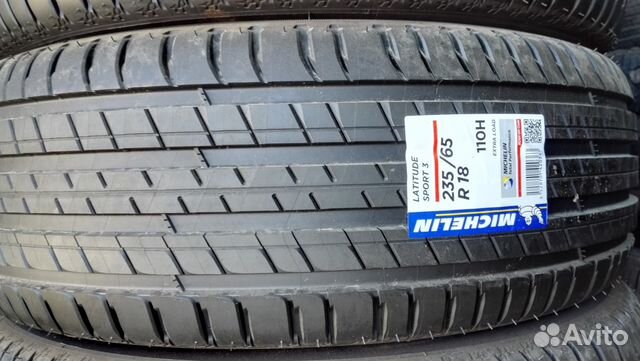 Новые Michelin Latitude Sport 3 235/65 R18 110 H