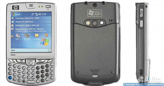 Ретро смартфон HP iPAQ hw6500