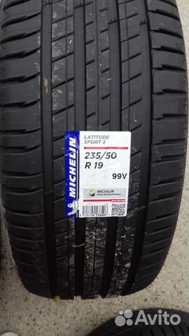 Новые Michelin Latitude Sport 3 235/50 R19 V Новые Michelin Latitude Sport 3 235/50 R19 V